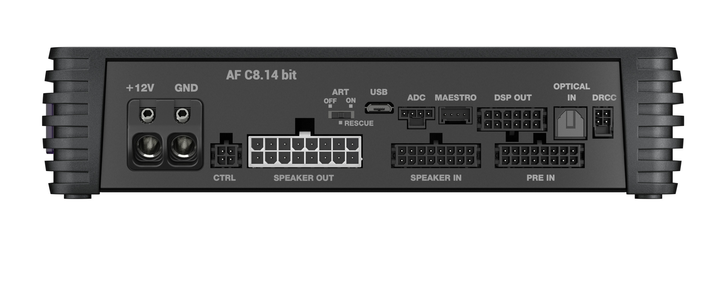 Audison AF C8.14 bit DSP Amplifier view 2