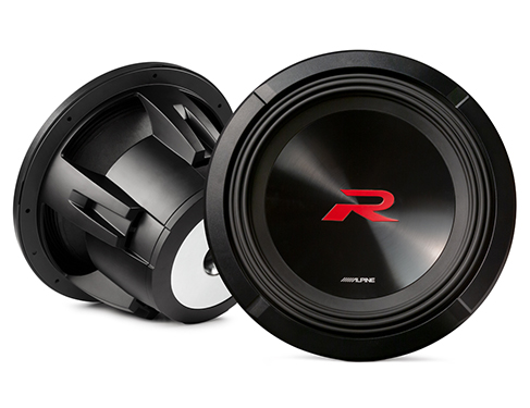 Alpine R2-W12D2 R-Series 12-Inch Subwoofer with Dual 2-Ohm Voice Coils