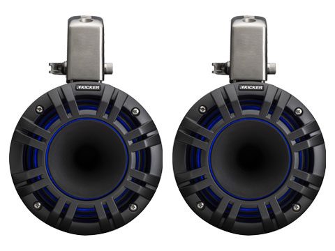 Kicker KMTCXL65 Horn Loaded Tower Speaker System (Charcoal)