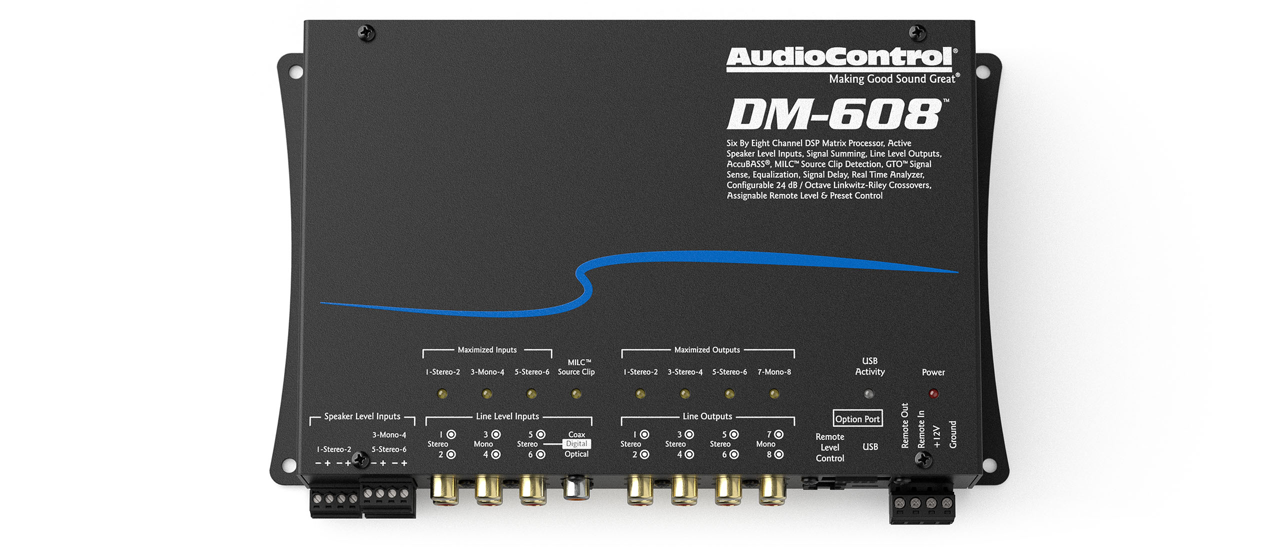 AudioControl DM 608 Six by Eight Channel Matrix DSP